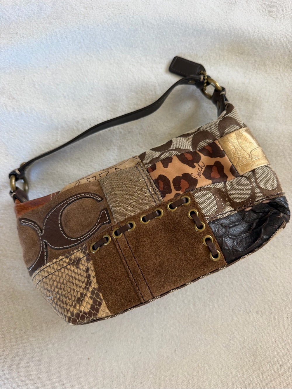 Coach patchwork mini bag - Vintage